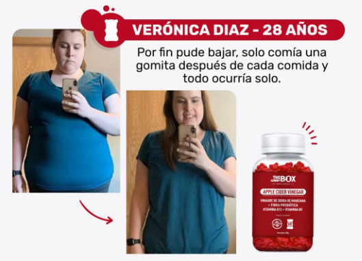 VINAGRE DE MANZANA EN GOMITAS