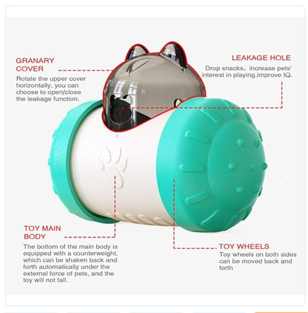 Juguete Dispensador De Comida Perros