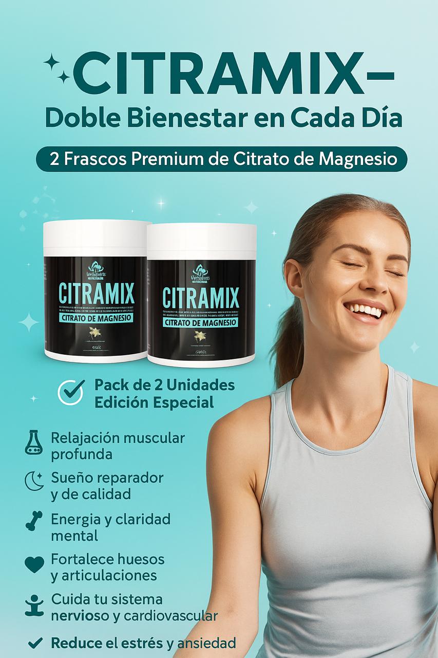 Combo x2 Citrato de magnesio
