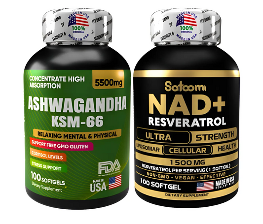 Combo de NAD+ + Ashwagandha