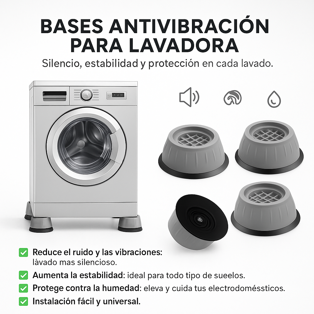 Base Soporte Multifuncional Para Lavadora.