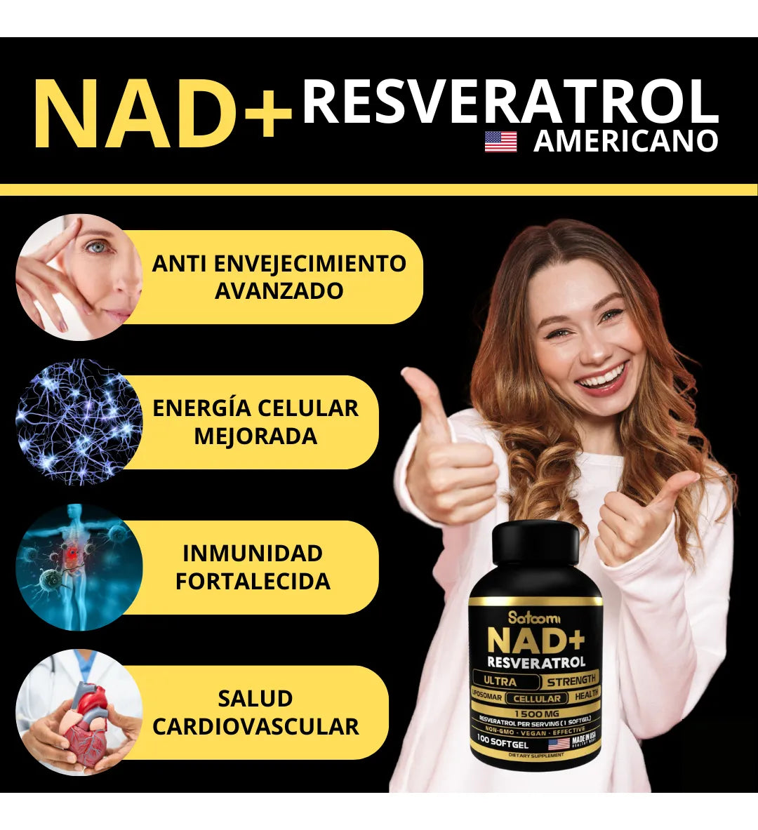 Nad+ + Resveratrol