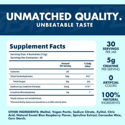 Beast Bite Gomas De Creatina X 120 Uni