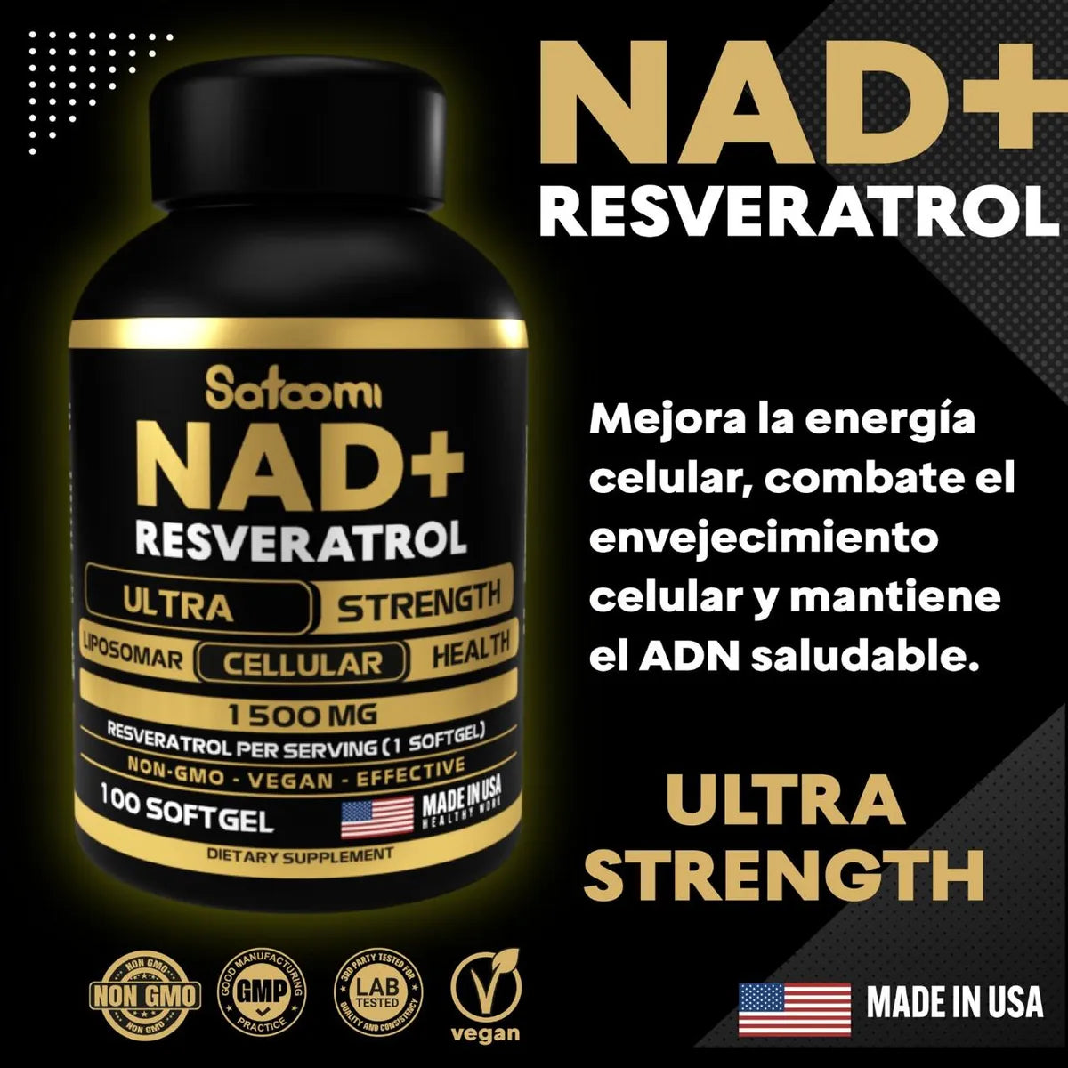 Nad+ + Resveratrol