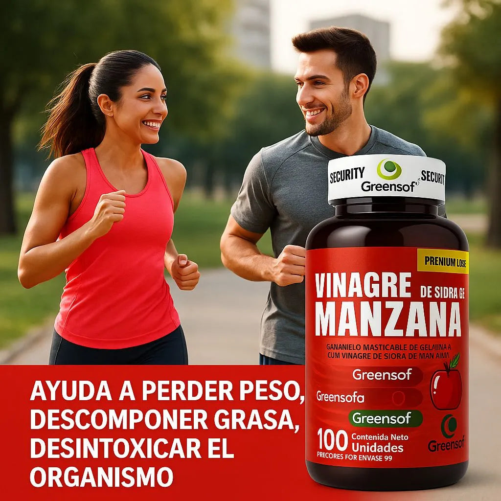 Vinagre de manzana en gomitas