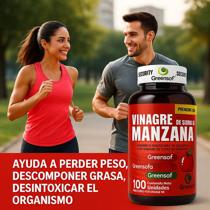 Vinagre de manzana en gomitas