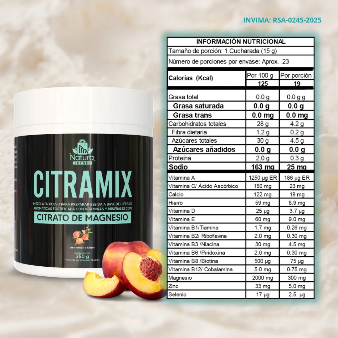 Citrato de magnesio X 2