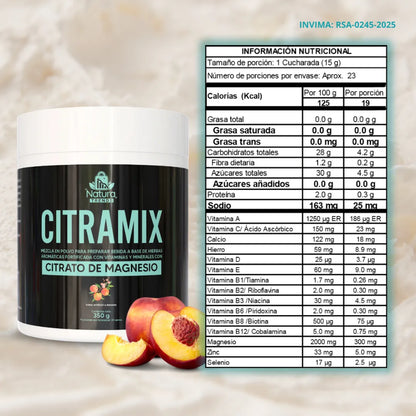 Citrato de magnesio X 2