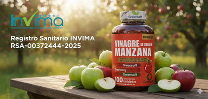 Vinagre de manzana en gomitas