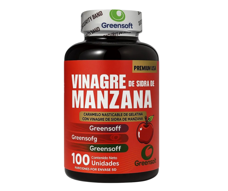 Vinagre de manzana en gomitas