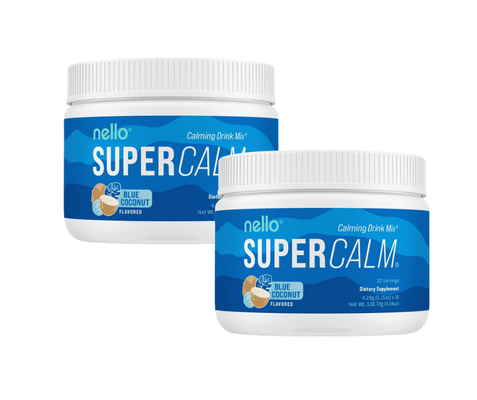 Combo Nello SuperCalm x2 sabores Coco & Tropical
